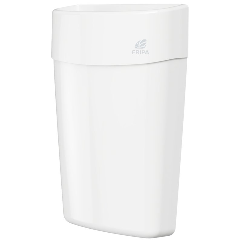 fripa waste bin, plastic, 25 litres, white